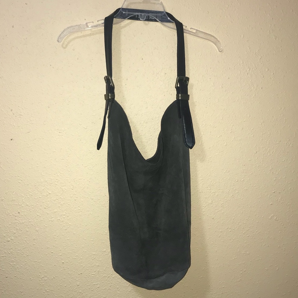 100% Cow Suede leather purse